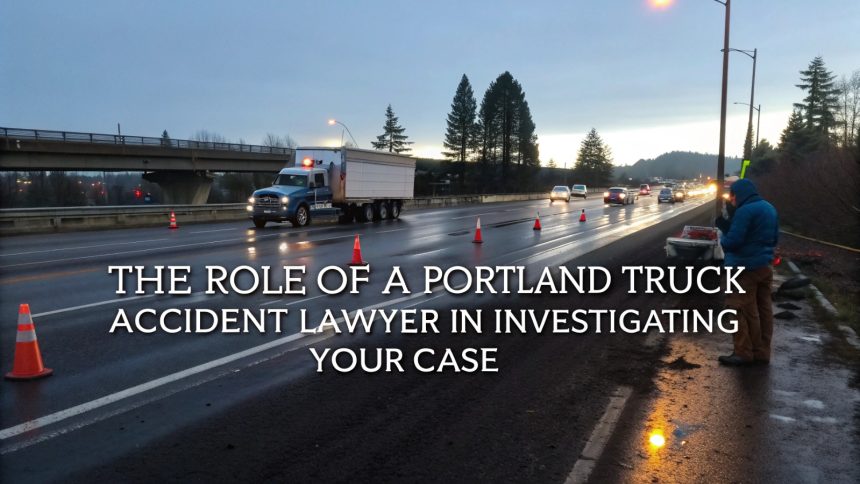 The Role of a Portland Truck Accident Lawyer in Investigating Your Case