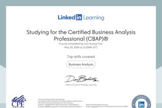 CBAP Certification